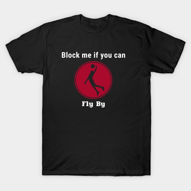 Block Me If You Can. Fly By T-Shirt by Godynagrit